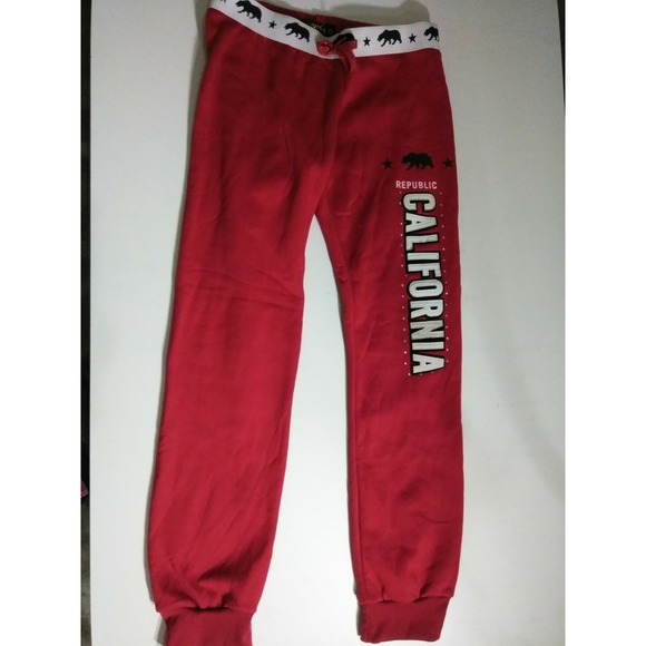 Byer California Pants - California Womens Pants Size M Red@24 joging.pants